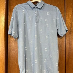 Travis Mathew Golf Polo - Palm Trees